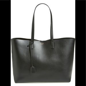 SAINT LAURENT NEW Shopping Leather Tote